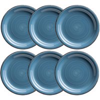 Dessertteller 19,5 cm, 6-er Set, DUNKELBLAU Dessertteller 19,5 cm, 6-er Set, DUNKELBLAU von Mäser
