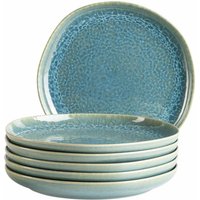 Serie Cordelia, Dessertteller, 6-er Set, Keramik, Grün / Blau Serie Cordelia, Dessertteller, 6-er Set, Keramik, Grün / Blau von Mäser