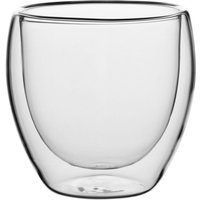 Doppelwand Cappuccino Gläser 255 ml für 6 Personen, Glas von Mäser