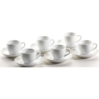 MÄSER Espressotasse "Colombia", (Set, 12 tlg., 6 Espressoobere-6 Untertassen) von Mäser