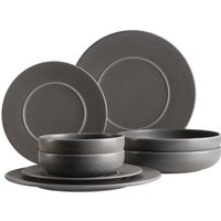 MÄSER Kombiservice "UNICO, Kombi-Service, Steinzeug" Geschirr-Set, Service von Mäser