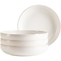 Serie Unico, Schüssel Set für 4 Personen, Steinzeug, Weiß Serie Unico, Schüssel Set für 4 Personen, Steinzeug, Weiß von Mäser