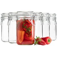 Serie Gothika, Einmachglas 1050 ml, 6er Set Serie Gothika, Einmachglas 1050 ml, 6er Set von Mäser