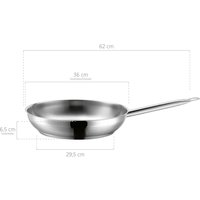 Serie PROFESSIONAL, Bratpfanne 36cm Edelstahl von Mäser