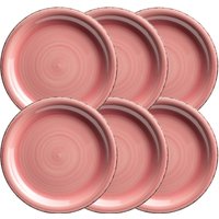 Teller flach 27 cm, 6-er Set, KORALLE von Mäser