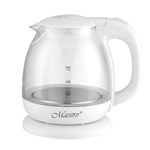 Feel-Maestro MR-055-WHITE Electric Kettle 1 L 1100 W von Maestro