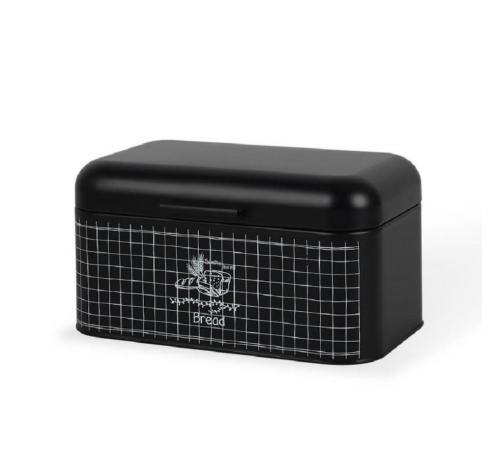 Maestro Brotkasten MR-1774-S, Metall, Brotkasten Brotbehälter 30x20x15,7 cm Maestro Brotkasten MR-1774-S, Metall, Brotkasten Brotbehälter 30x20x15,7 cm von Maestro