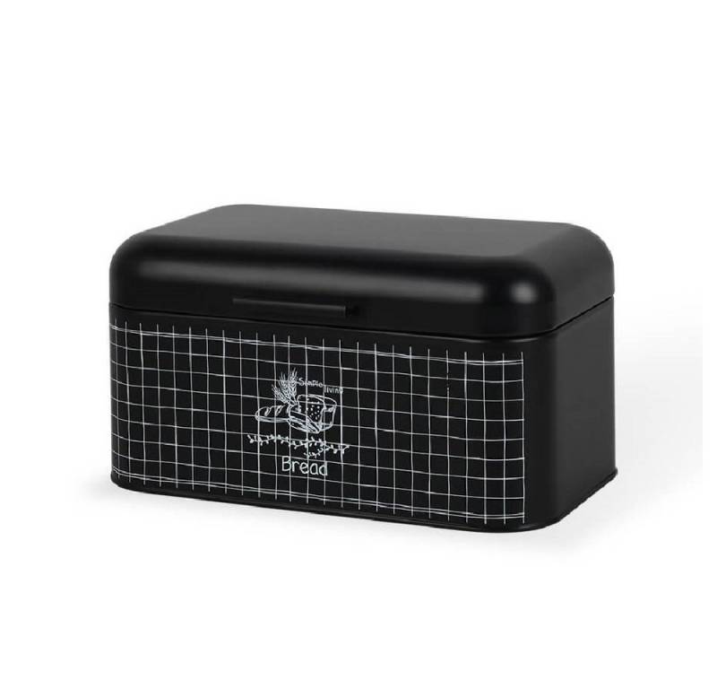 Maestro Brotkasten MR-1774-S, Metall, Brotkasten Brotbehälter 30x20x15,7 cm Maestro Brotkasten MR-1774-S, Metall, Brotkasten Brotbehälter 30x20x15,7 cm von Maestro