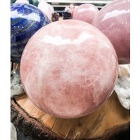 Große Rosenquarz Kugel 8.3Kg Große Rosenquarz Kugel 8.3Kg von MaestrosRocks