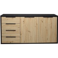 Mäusbacher Clyde Kommode mit 2 Türen und 4 Schubkästen 180x90x45 cm von Mäusbacher