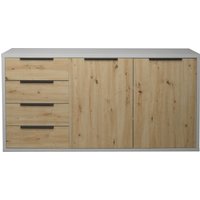 Mäusbacher Clyde Kommode mit 2 Türen und 4 Schubkästen 180x90x45 cm von Mäusbacher