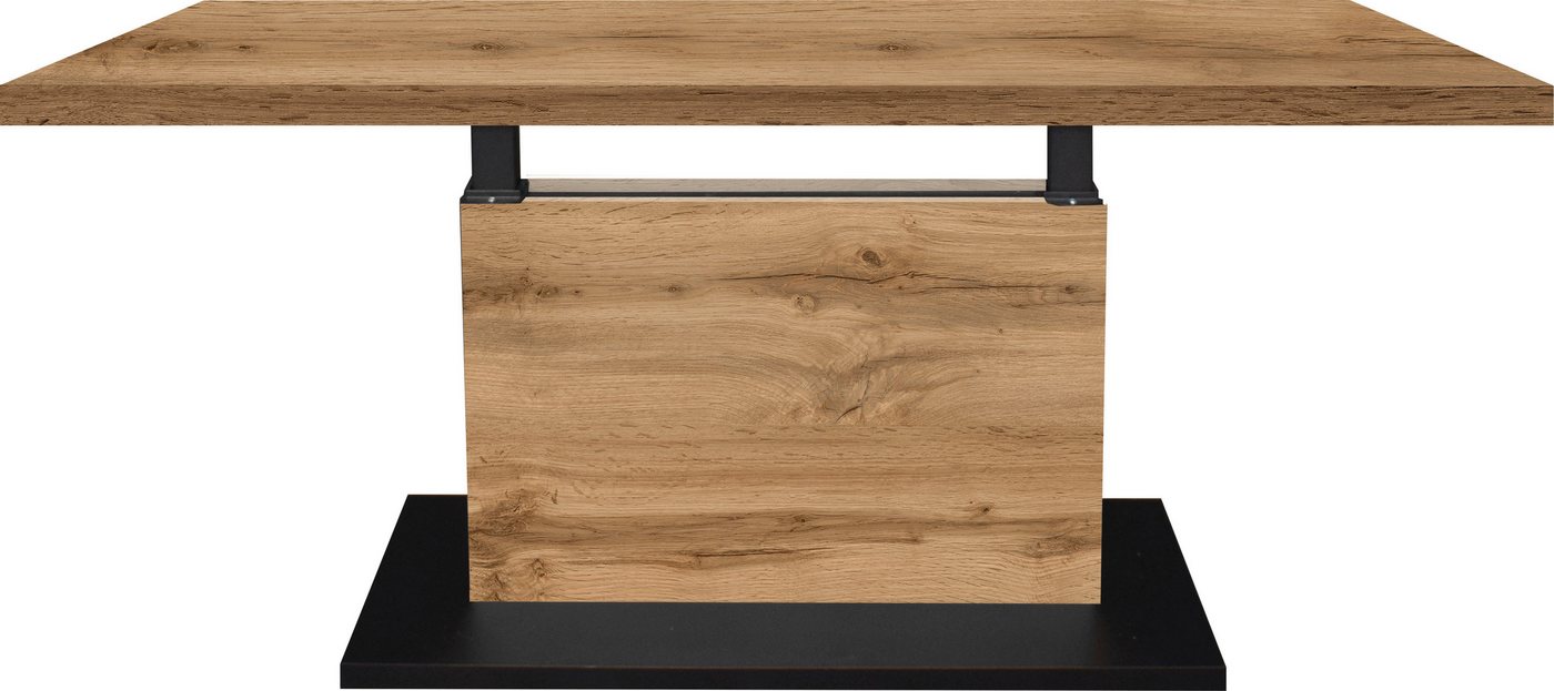 Mäusbacher Couchtisch Lift Couchtisch, höhenverstellbar von 49-68 cm, Breite 120 cm, Metallgestell von Mäusbacher