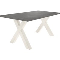 Mäusbacher Esstisch "Mister TOPSELLER", mit Auszug (160-210 cm), Gestell in X-Form von Mäusbacher