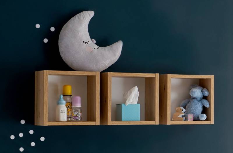 Mäusbacher Kinderregal Micha, Set 3-tlg., Ablageregal von Mäusbacher