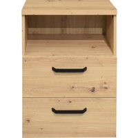 Mäusbacher Klipp Kommode 2 Schubkästen und 1 freies Fach Holzwerkstoff 50x73x35 cm von Mäusbacher