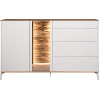Mäusbacher Kommode Faro Sideboard B 169 cm, inkl. Beleuchtung, Push to open, Metallfüße von Mäusbacher