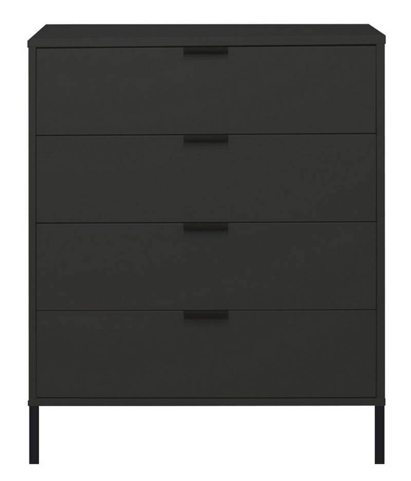 Mäusbacher Kommode in anthrazit matt lack - 81x100x45cm (BxHxT) von Mäusbacher