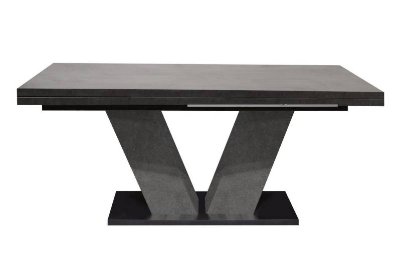 Mäusbacher Kulissentisch in graphit - 160x76x90cm (BxHxT) von Mäusbacher