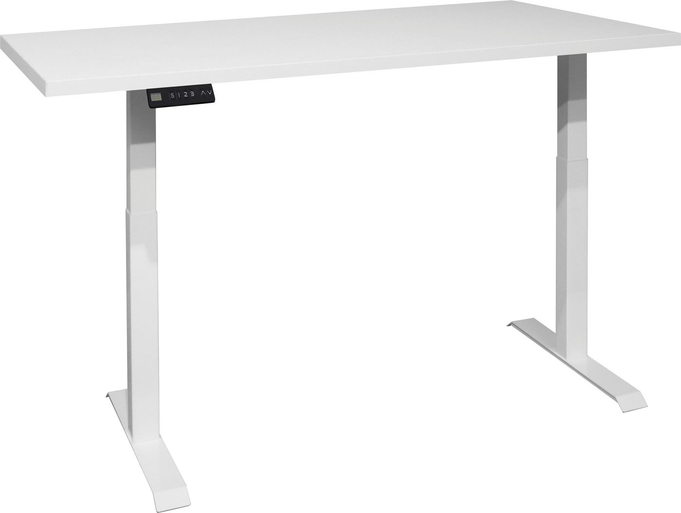 Mäusbacher Schreibtisch Big System Office, Breite 120 cm, elektrisch höhenverstellbar von Mäusbacher