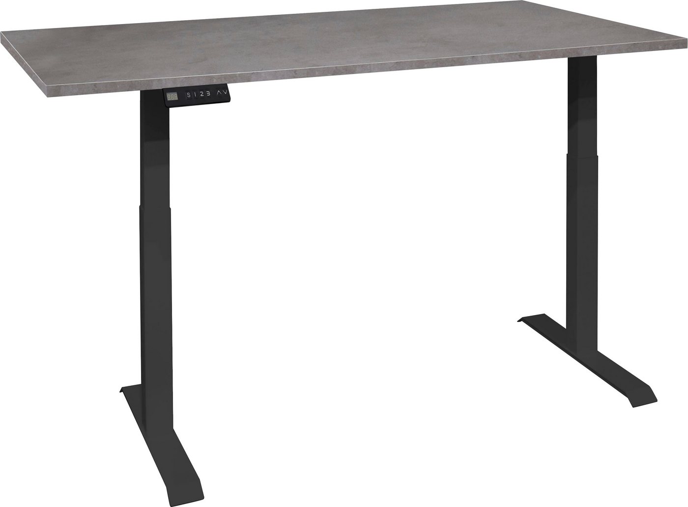 Mäusbacher Schreibtisch Big System Office, Breite 140 cm, elektrisch höhenverstellbar von Mäusbacher