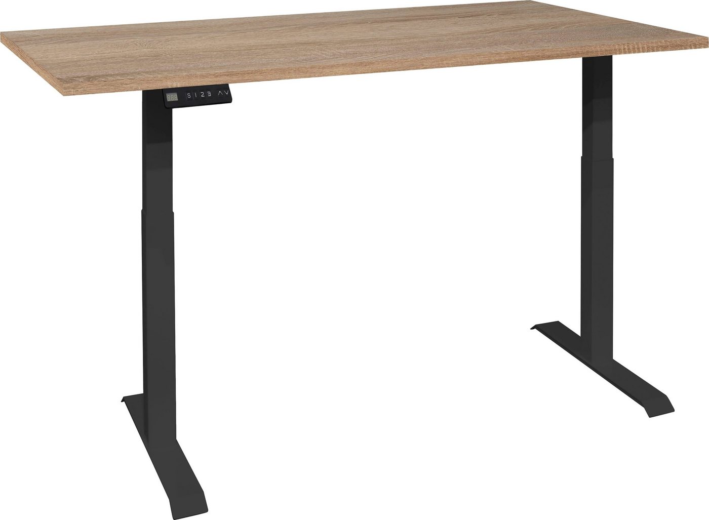 Mäusbacher Schreibtisch Big System Office, Breite 140 cm, elektrisch höhenverstellbar von Mäusbacher