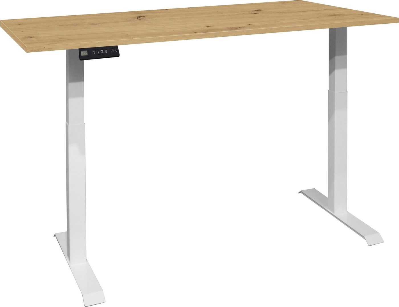 Mäusbacher Schreibtisch Big System Office, Breite 140 cm, elektrisch höhenverstellbar von Mäusbacher