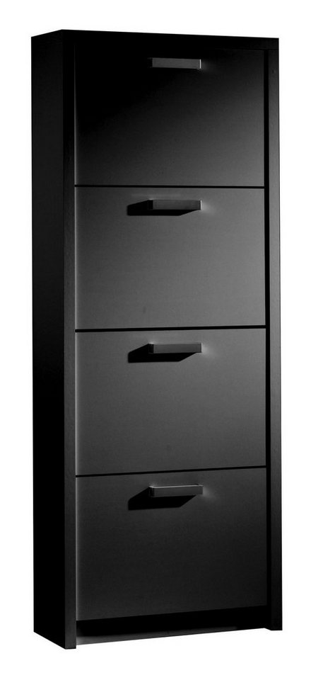 Mäusbacher Schuhkipper BIG, Schwarzstahl Dekor, B 64 cm x H 164 cm, 4 Klappen Mäusbacher Schuhkipper BIG, Schwarzstahl Dekor, B 64 cm x H 164 cm, 4 Klappen von Mäusbacher