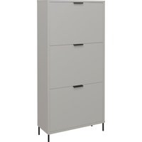 Mäusbacher Schuhschrank "Bonnie", Breite 61 cm mit 3 Klappen und Quadratgestell von Mäusbacher