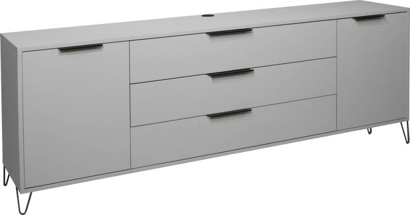 Mäusbacher Sideboard Bonnie, Breite 216 cm mit Drahtgestell von Mäusbacher