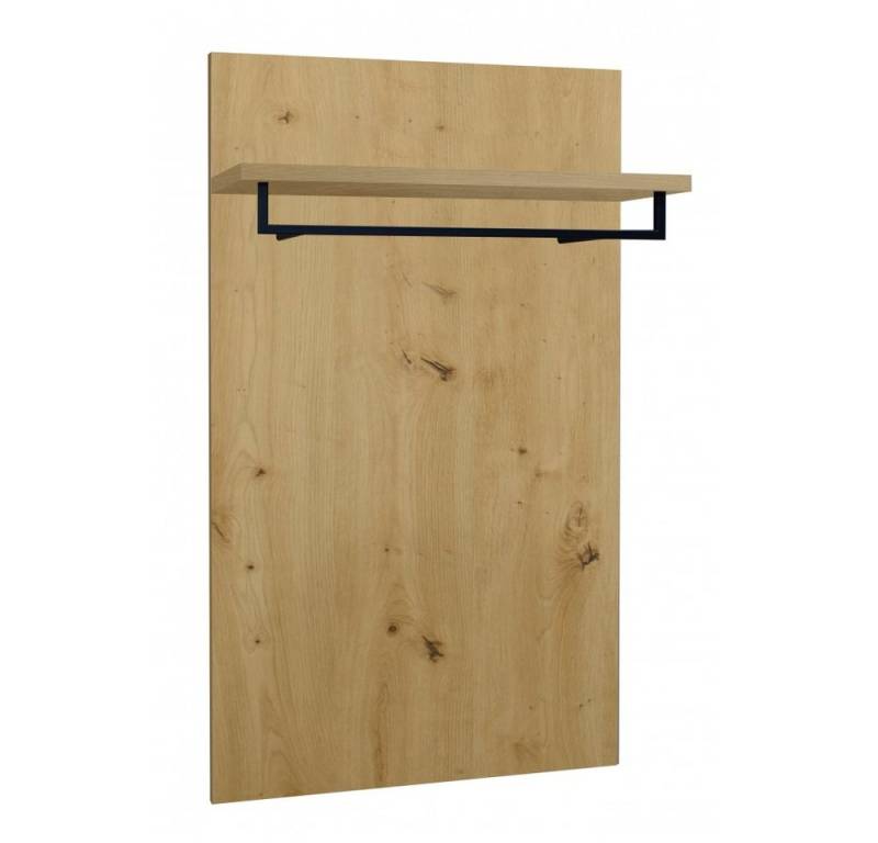 Mäusbacher Wandgarderobe Denver Garderobenpaneel Asteiche Nb. 70 x 120 x 28 cm von Mäusbacher