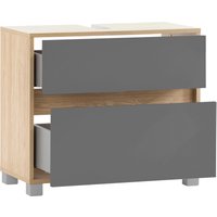 Mäusbacher Waschbeckenunterschrank "Mali, Breite 68 cm", Holzdekor mit fühlbarer Struktur, Siphonausschnitt im Oberboden Mäusbacher Waschbeckenunterschrank "Mali, Breite 68 cm", Holzdekor mit fühlbarer Struktur, Siphonausschnitt im Oberboden von Mäusbacher