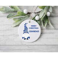 Sheffield Wednesday Christbaumkugel Keramik Christbaumschmuck | Personalisiertes Weihnachtsgeschenk Papa Freund Fc Fußball Gonk von Maevii