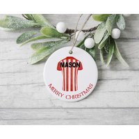 Southampton Weihnachtskugel Baumschmuck Ornament | Custom L Weihnachten Fc Geschenk Weihnachtsgeschenk Personalisiertes Fußballgeschenk Southampton Weihnachtskugel Baumschmuck Ornament | Custom L Weihnachten Fc Geschenk Weihnachtsgeschenk Personalisiertes Fußballgeschenk von Maevii
