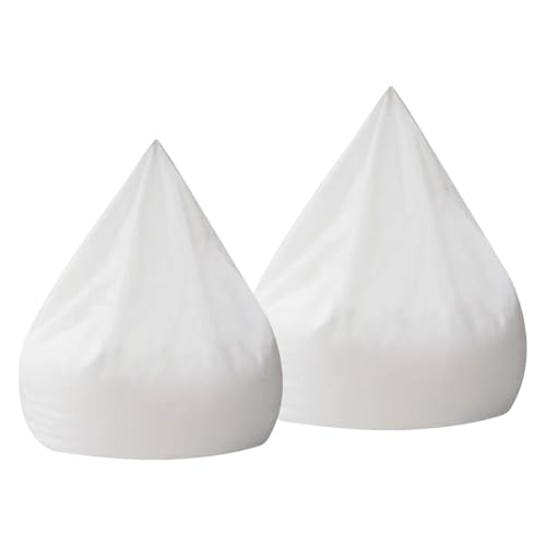 Mafagwre 2 Stück Innenbezug Für Sessel Und Sitzsack, Faules Sofa Mit Reißverschluss, Indoor Beanbag, Unfilled Bean Bag Lining, Beanbag Kissen, Sitzkissen Für Kinder Und Erwachsene (A) von Mafagwre