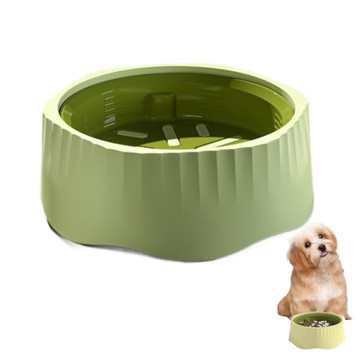 Mafagwre Cat Feeding Bowl, Anti-Sling Bowl Cat Dogs Wet Food Cat Bowls Slow Feeder, Langsames Essensgeschwindigkeit Abnehmbarer Hundeberken, Reduces Swallowing and Overeating (Grün) von Mafagwre