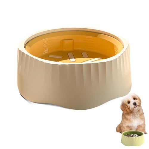 Mafagwre Cat Feeding Bowl, Anti-Sling Bowl Cat Dogs Wet Food Cat Bowls Slow Feeder, Langsames Essensgeschwindigkeit Abnehmbarer Hundeberken, Reduces Swallowing and Overeating (Weiß) von Mafagwre