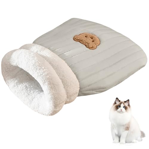 Mafagwre Katzenschlafsack, Warm Katzenbett, Katzenschlafsack Katzenhöhle, Waschbar Katzendecke, Haustierhöhlenbett, Weiches Plüsch Katzenhöhle, Kleines Haustierbett Für Katzen Hunde Bis Zu 6 Kg (B) Mafagwre Katzenschlafsack, Warm Katzenbett, Katzenschlafsack Katzenhöhle, Waschbar Katzendecke, Haustierhöhlenbett, Weiches Plüsch Katzenhöhle, Kleines Haustierbett Für Katzen Hunde Bis Zu 6 Kg (B) von Mafagwre