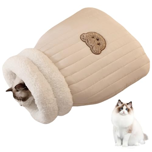 Mafagwre Katzenschlafsack, Warm Katzenbett, Katzenschlafsack Katzenhöhle, Waschbar Katzendecke, Haustierhöhlenbett, Weiches Plüsch Katzenhöhle, Kleines Haustierbett Für Katzen Hunde Bis Zu 6 Kg (A) Mafagwre Katzenschlafsack, Warm Katzenbett, Katzenschlafsack Katzenhöhle, Waschbar Katzendecke, Haustierhöhlenbett, Weiches Plüsch Katzenhöhle, Kleines Haustierbett Für Katzen Hunde Bis Zu 6 Kg (A) von Mafagwre