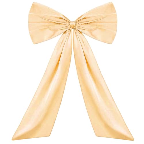 Riesenschleife, Deko Schleifen Rosa Hochzeit Groß, Riesige Schleife Dekoration, Extra Große Schleifendekoration 100 X 60cm, Satinschleifen Grosse Für Partydekoration,Wanddekoration,Hochzeit (C) von Mafagwre