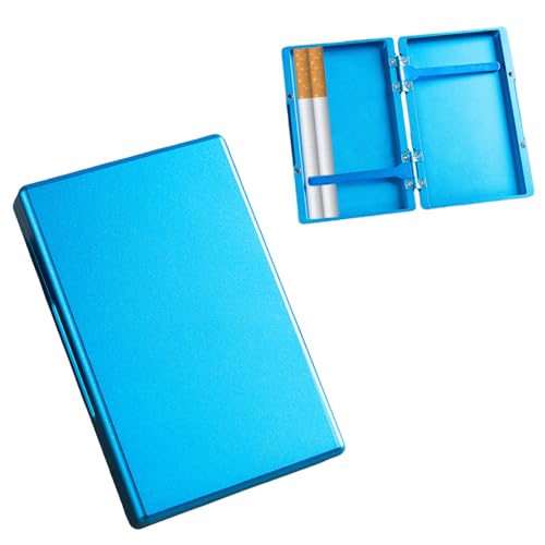Zigarettenbox Metall, Zigarettenschachtel Für Roll Ups, Zigarettenbox Für 20 Zigaretten, Zigarettenetuis Für Herren, Zigarettencase Mit Schnappverschluss, Groß Fassungsvermögen Zigaretten Box (B) Zigarettenbox Metall, Zigarettenschachtel Für Roll Ups, Zigarettenbox Für 20 Zigaretten, Zigarettenetuis Für Herren, Zigarettencase Mit Schnappverschluss, Groß Fassungsvermögen Zigaretten Box (B) von Mafagwre