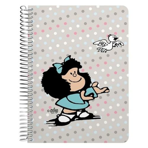 Mafalda Bird Notizbuch, mehrfarbig, Viertel, 80 Blatt, Marke EAN: 8413623171460 von Grafoplás