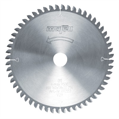 Kreissägeblatt ø160 x 1,8 x 1,2 x 20mm 56FZ Kreissägeblatt ø160 x 1,8 x 1,2 x 20mm 56FZ von Mafell