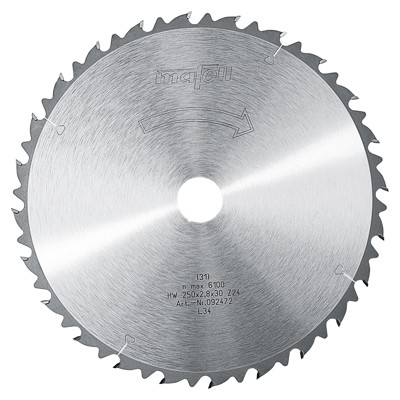 Kreissägeblatt ø250 x 2,8 x 2,0 x 30mm 24WZ von Mafell