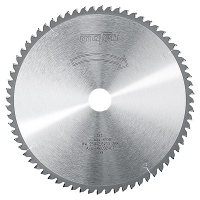 Kreissägeblatt ø250 x 2,8 x 2,0 x 30mm 68FZ von Mafell