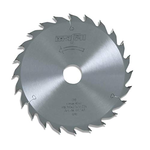 Mafell Sägeblatt-HM, 190 x 1,8/2,5 x 30 mm, Z 24, WZ, für universellen Einsatz in Holz von Mafell