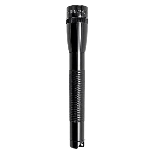 Mini Maglite 2AA Multimode LED-Taschenlampe, 97 Lumen, 17 cm schwarz im Etui, SP22017F von Maglite