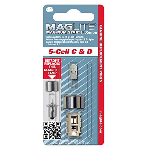 Replacement Lamp, 5 CELL C/D von Maglite