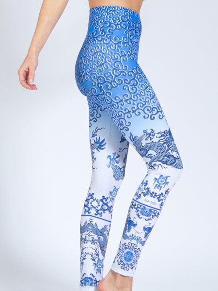 Magadi Yoga Leggings SILK ROAD aus Funktionsmaterial von Magadi