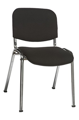 simple..*M* 4001070100399 Stapelstuhl, 81 x 44 x 55 cm, metall, schwarz von Magazin Möbel