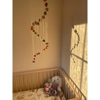 Babymobile | Handgemachtes Mobile Zum Aufhängen Leichtes Papiermobile Baby Geschenk Einzigartiges Baby-Geschenk Krippe von MagdaMadeCo